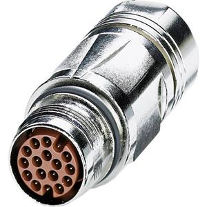 phoenixcontact Phoenix Contact M17 Kupplungsteckverbinder ST-17P1N8A9004S Silber Inhalt: 1St.