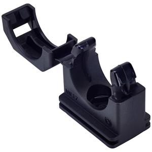 fränkischerohrwerke Fränkische Rohrwerke 4892121700 COPA-S-23B Schlauchhalter Schwarz 6St.