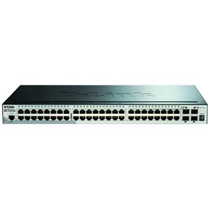 D-Link DGS-1510-52X/E Netwerk switch RJ45/SFP+ 48 + 4 poorten 176 Gbit/s