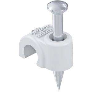 obobettermann OBO Bettermann 2014 50 LGR Nagelschellen 2228122 Bündel-Ø-Bereich 14mm (max) Grau 50St.
