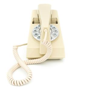 GPO 1960PUSHIVO Telefoon Trim retro jaren '60 druktoetsen creme