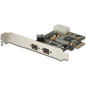 Digitus DS-30203-2 3 poorten FireWire 800-controllerkaart FireWire 800 PCIe