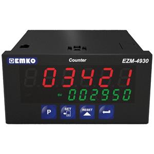 Emko ESM-4930 2-Punkt, P, PI, PD, PID Universalregler Pt100 -200 bis +1700°C Relais 5A (L x B x H)