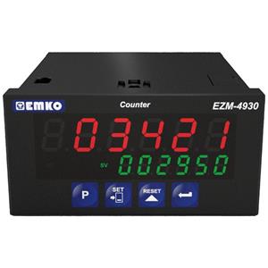 Emko ESM-4930 2-Punkt, P, PI, PD, PID Universalregler Pt100 -200 bis +1700°C Relais 5A (L x B x H)