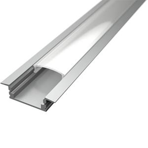 BES LED Led Strip Profiel - Delectro Profi - Aluminium - 1 Meter - 25x7mm - Inbouw