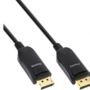 InLine 17225I DisplayPort kabel 25 m Zwart