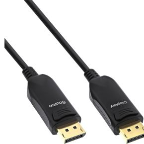 InLine 17220I DisplayPort kabel 20 m Zwart