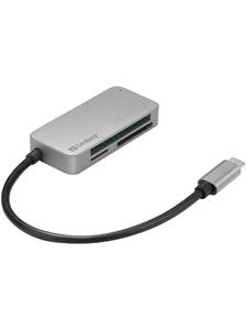 Sandberg USB-C Multi-kaartlezer Pro Kaartlezer USB-C