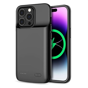 Tech-Protect Powercase iPhone 14/14 Pro Batterij Case - Zwart