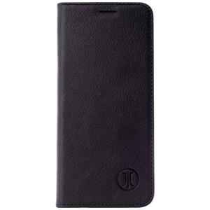 JT Berlin BookCase Tegel iPhone 14 Flip Leren Hoesje - Zwart