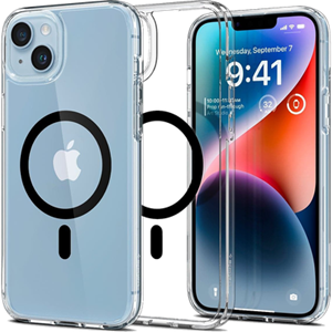 Spigen Ultra Hybrid Mag iPhone 14 Case - Zwart