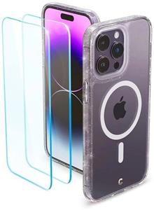 Spigen Cyrill Shine Mag Glitter iPhone 14 Pro Max Hybride Hoesje - Doorzichtig