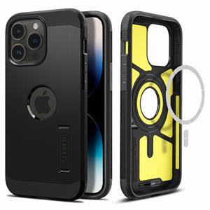 Spigen Tough Armor Mag iPhone 14 Pro Max Hoesje - Zwart