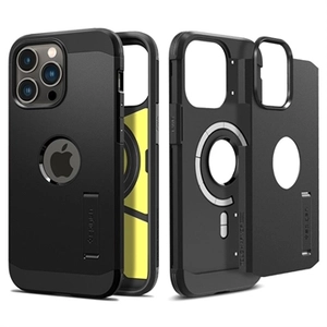 Spigen Tough Armor Mag iPhone 14 Pro Max Hoesje - Zwart