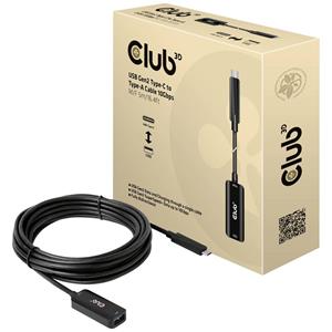 Club 3D USB Gen 2 Type-C naar USB type-A 10Gbps, 5 meter