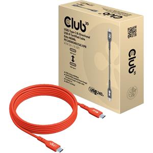 Club 3D USB 2.0 Type-C Bi-Directional kabel, 2 meter