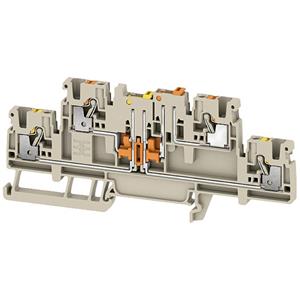 Weidmüller A2T 2.5 DT/DT 2744110000 Beige 50St.