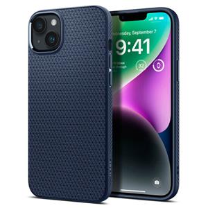 Spigen Liquid Air iPhone 14 TPU Hoesje - Marineblauw