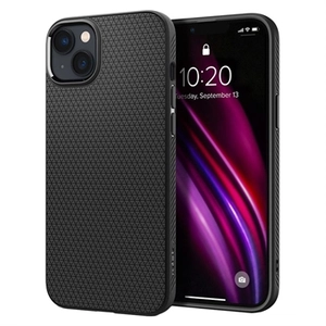 Spigen Liquid Air iPhone 14 TPU Hoesje - Zwart