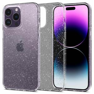 Spigen Liquid Crystal Glitter iPhone 14 Pro Max Hoesje - Doorzichtig