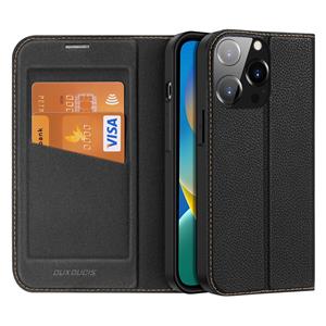 Dux Ducis Skin X2 iPhone 14 Flip Case - Zwart