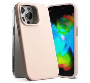 Ringke iPhone 14 Pro Max Liquid Siliconen Hoesje - Roze