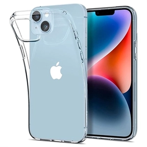 Spigen Liquid Crystal iPhone 14 TPU Hoesje - Doorzichtig