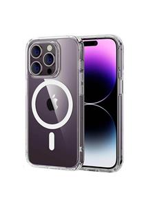 ESR CH HaloLock Mag iPhone 14 Pro Max Hybride Hoesje - Doorzichtig