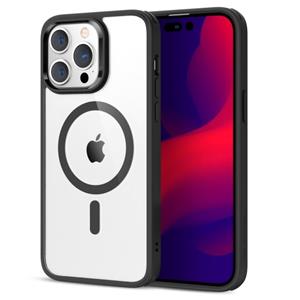 ESR CH HaloLock Mag iPhone 14 Pro Max Hybride Hoesje - Zwart / Doorzichtig
