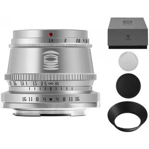 TTArtisan 35mm f/1.4 APS-C Canon EF-M Silver