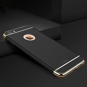 Huismerk MOFI voor iPhone 6 Plus & 6s Plus drie - punt Shield volledige hoes terug beschermkap (zwart)