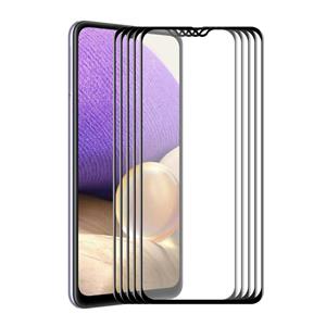 Voor Samsung Galaxy A32 5G 5 stks Enkay Hat-Prince Full Lijm Gehard Glas 6D Volledige dekking Anti-Krasbeschermer