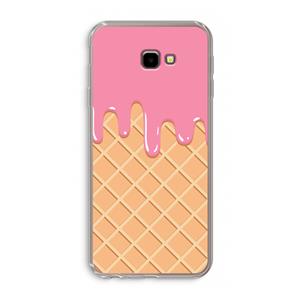 CaseCompany Ice cream: Samsung Galaxy J4 Plus Transparant Hoesje