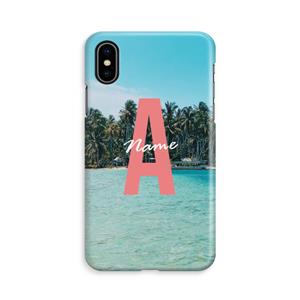 CaseCompany Pacific Dream: iPhone X Volledig Geprint Hoesje