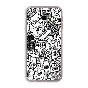 CaseCompany Vexx Mixtape #2: Samsung Galaxy J4 Plus Transparant Hoesje