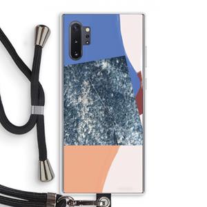 CaseCompany Billy: Samsung Galaxy Note 10 Plus Transparant Hoesje met koord