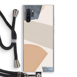 CaseCompany Formo: Samsung Galaxy Note 10 Plus Transparant Hoesje met koord