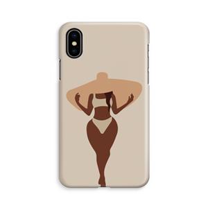 CaseCompany Let's get salty: iPhone X Volledig Geprint Hoesje