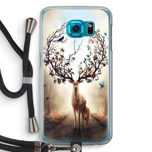 CaseCompany Seasons Change: Samsung Galaxy S6 Transparant Hoesje met koord