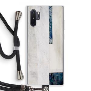 CaseCompany Meet you there: Samsung Galaxy Note 10 Plus Transparant Hoesje met koord