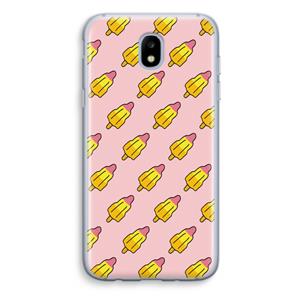 CaseCompany Waterijsjes: Samsung Galaxy J5 (2017) Transparant Hoesje