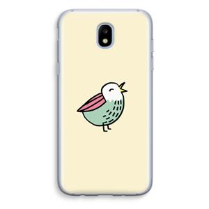 CaseCompany Birdy: Samsung Galaxy J5 (2017) Transparant Hoesje