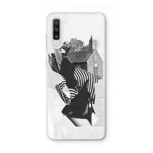 CaseCompany House: Samsung Galaxy A70 Transparant Hoesje