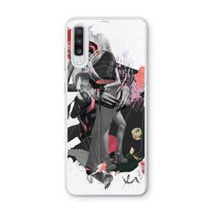 CaseCompany Dissimulation du réel: Samsung Galaxy A70 Transparant Hoesje
