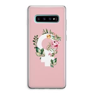 CaseCompany Venus: Samsung Galaxy S10 Plus Transparant Hoesje