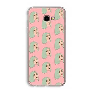 CaseCompany King Kylie: Samsung Galaxy J4 Plus Transparant Hoesje