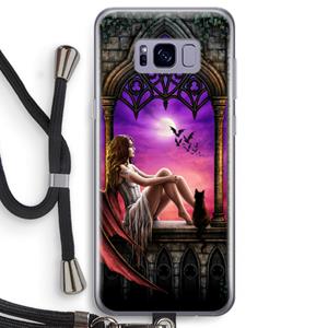CaseCompany Kinderen van de nacht: Samsung Galaxy S8 Transparant Hoesje met koord