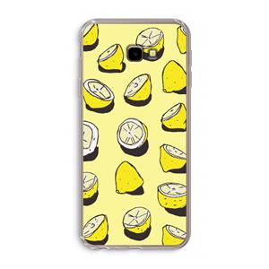 CaseCompany When Life Gives You Lemons...: Samsung Galaxy J4 Plus Transparant Hoesje