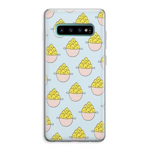 CaseCompany Citroenen: Samsung Galaxy S10 Plus Transparant Hoesje