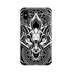 CaseCompany Oh Deer: iPhone Xs Volledig Geprint Hoesje